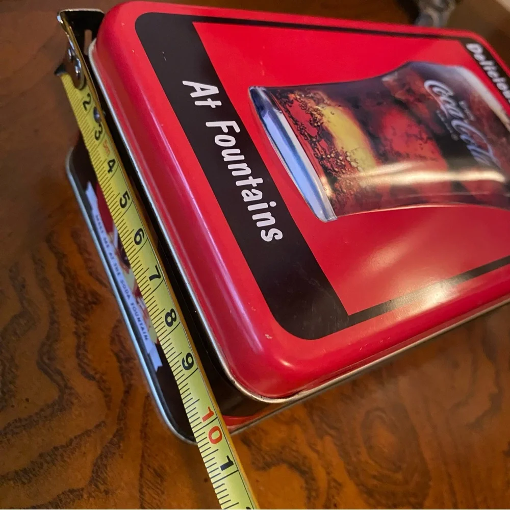 Coco Cola Small Tin Storage Can